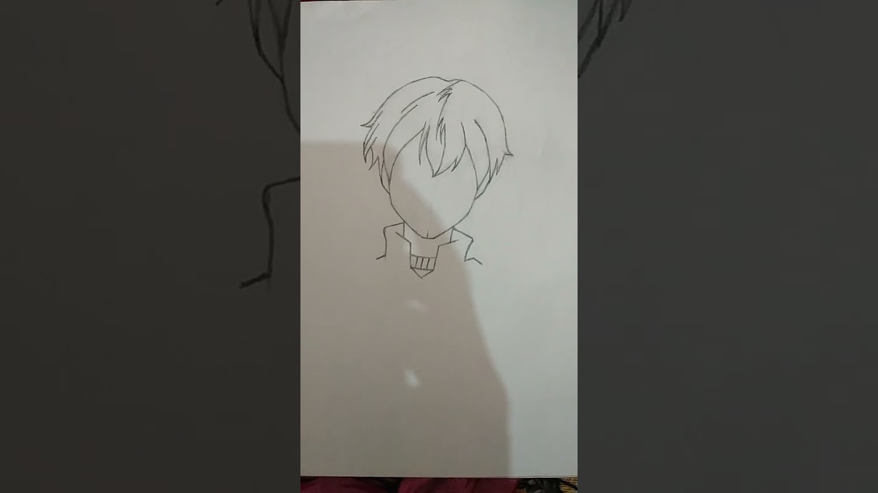 Drawing of Shoto Todoroki
