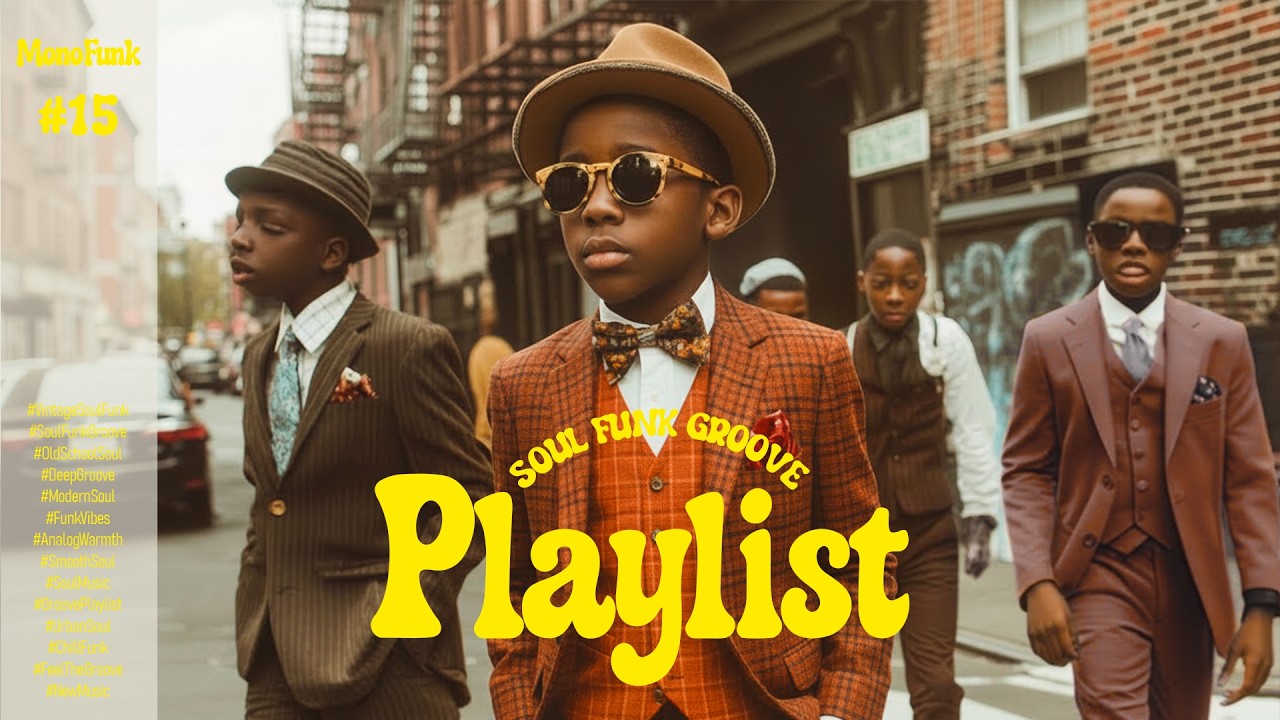 Ultimate Vintage Soul Funk Mix 🎧 Rare Groove & Retro Soul Energy