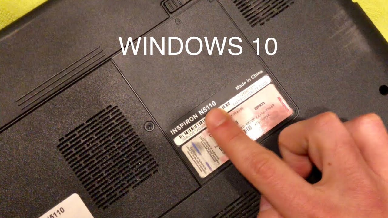 ⭕️ НОУТБУК DELL INSPIRON N5110 на WINDOWS 10 ⭕️ ОБНОВЛЯЕМСЯ
