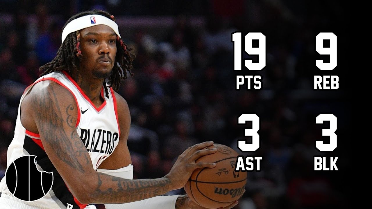 Robert Williams III Highlights | Trail Blazers vs. Timberwolves | 12th Nov 2024