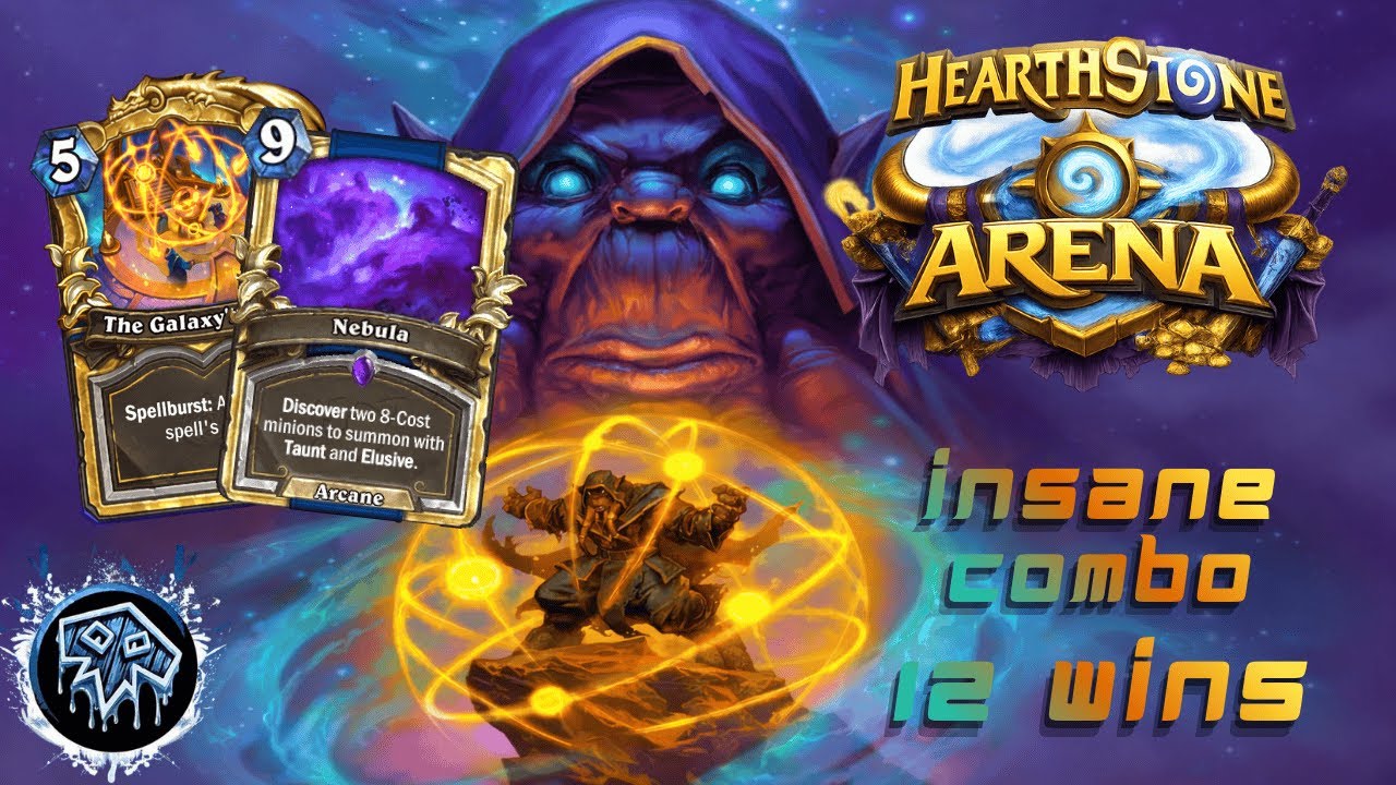 How Many Nebulas Can I Cast In One Game? | 12 Win Shaman Hearthstone Arena Underground