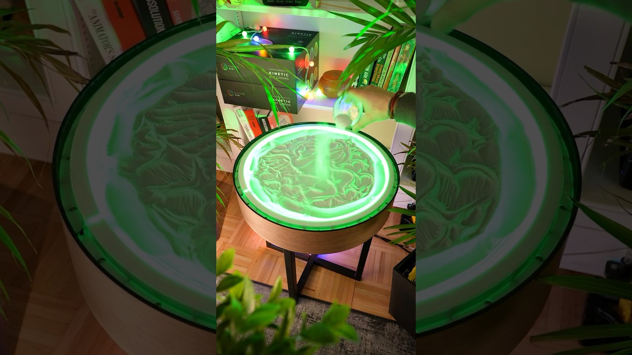 The Oasis Side Table crafts a mesmerizing stegosaurus, where prehistoric art meets modern luxury.