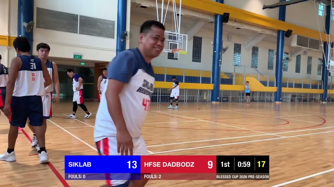 Siklab vs HFSE DadBodz (01March2026) l Blessed Cup 2026 Pre-Season l Full Game