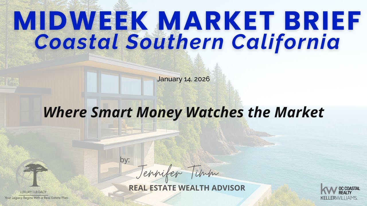✅ SoCal Housing Market Update | Jan 2026 Midweek Market Brief 🏡 Coastal Real Estate Trends