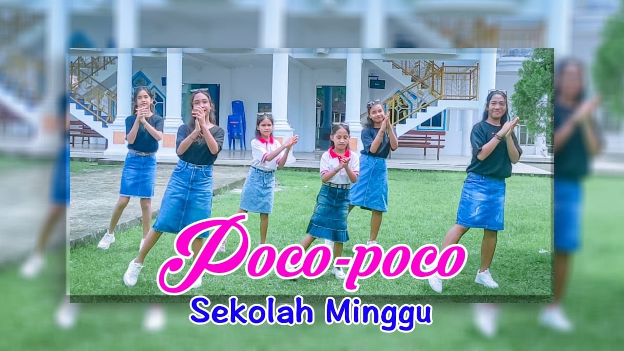 Syalalala Tuhan Baik ||Poco-poco Sekolah Minggu Balisoan