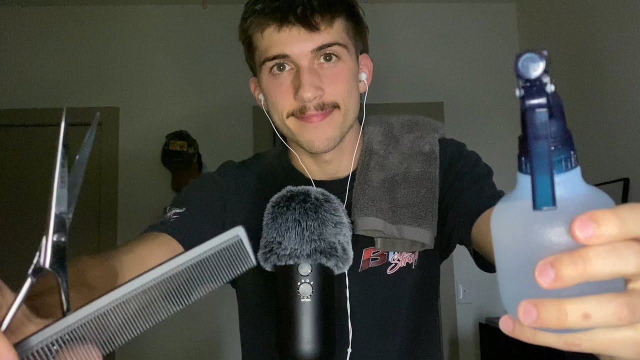 Lo-Fi ASMR Barber Gives You a Nice Haircut ✂️ | Personal Attention & Relaxing Haircut Roleplay