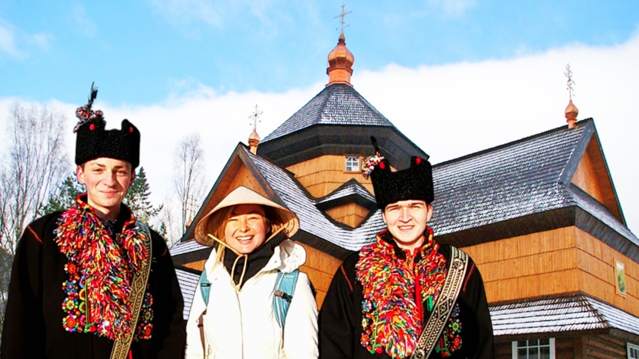 EPIC TREK TO UKRAINE'S CHRISTMAS CAPITAL