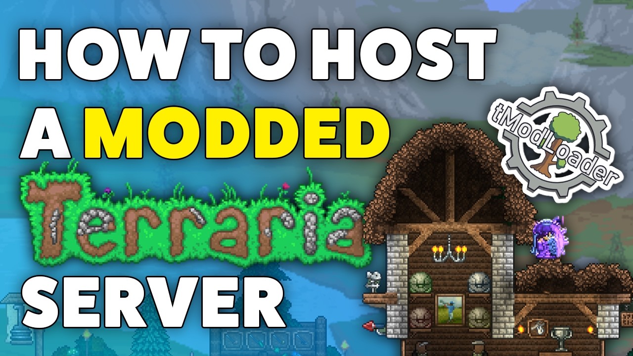 How To Make a FREE Modded Terraria Server With TModLoader (2026)