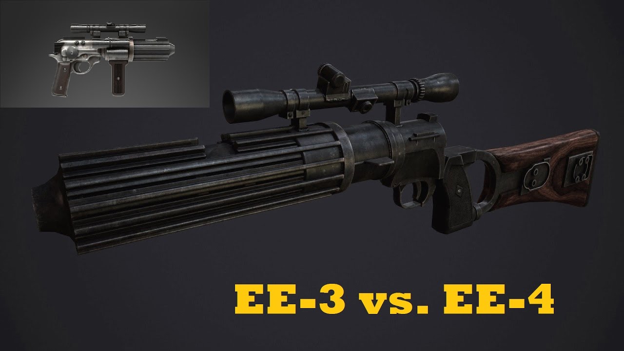 EE-3 vs. EE-4 Blaster Rifle (Is EE-4 better???)