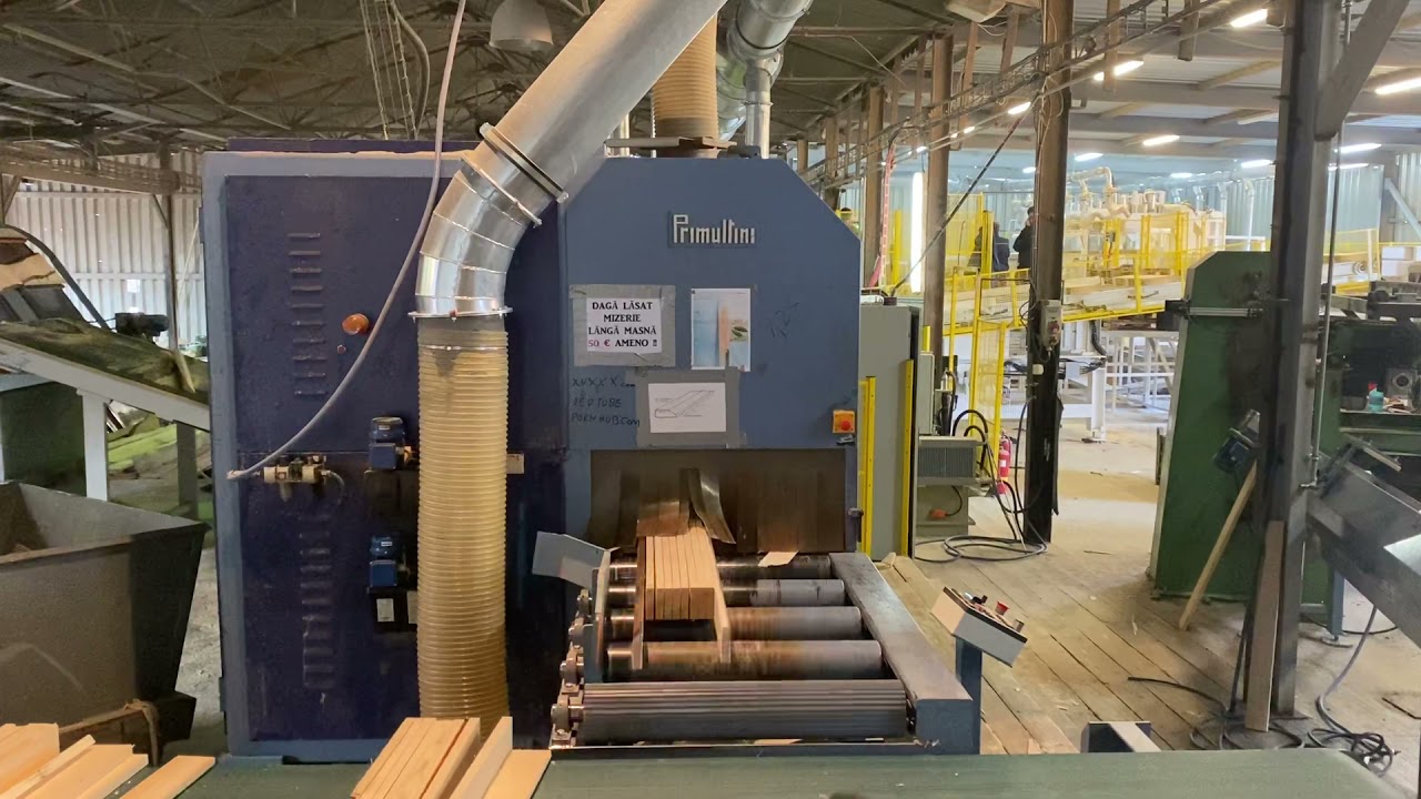 Jurton Sawmill- Impianto di Troncatura ed Ottimizzazione Cml Eng. con Multilama Primultini.