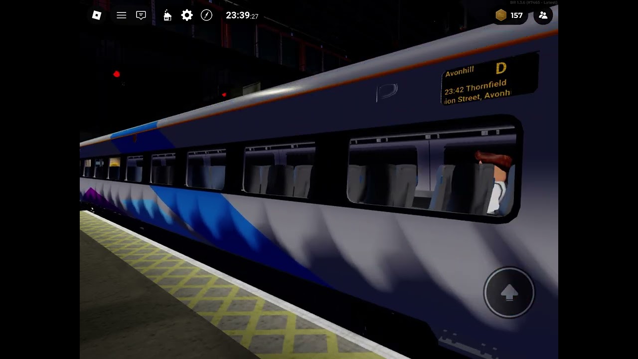 Class 801 departing at bemond green