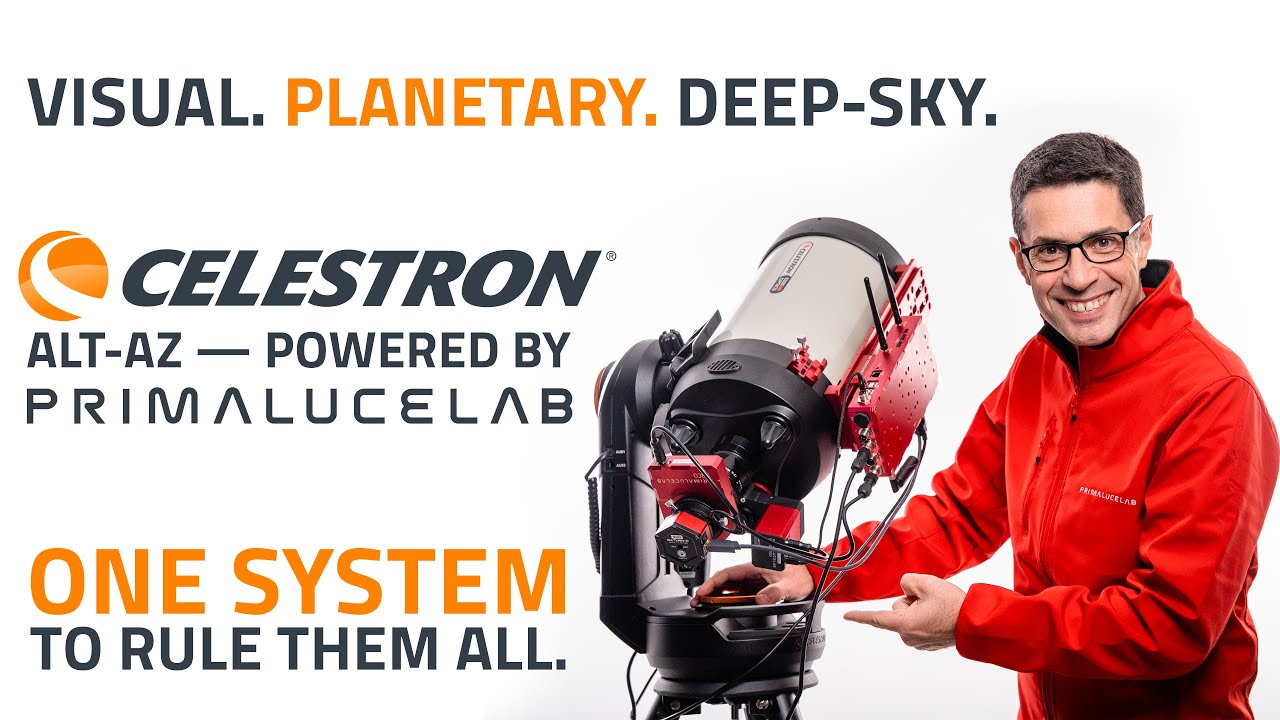 Make your Celestron Alt Az computerised telescope ready for astrophotography and keep it easy to use