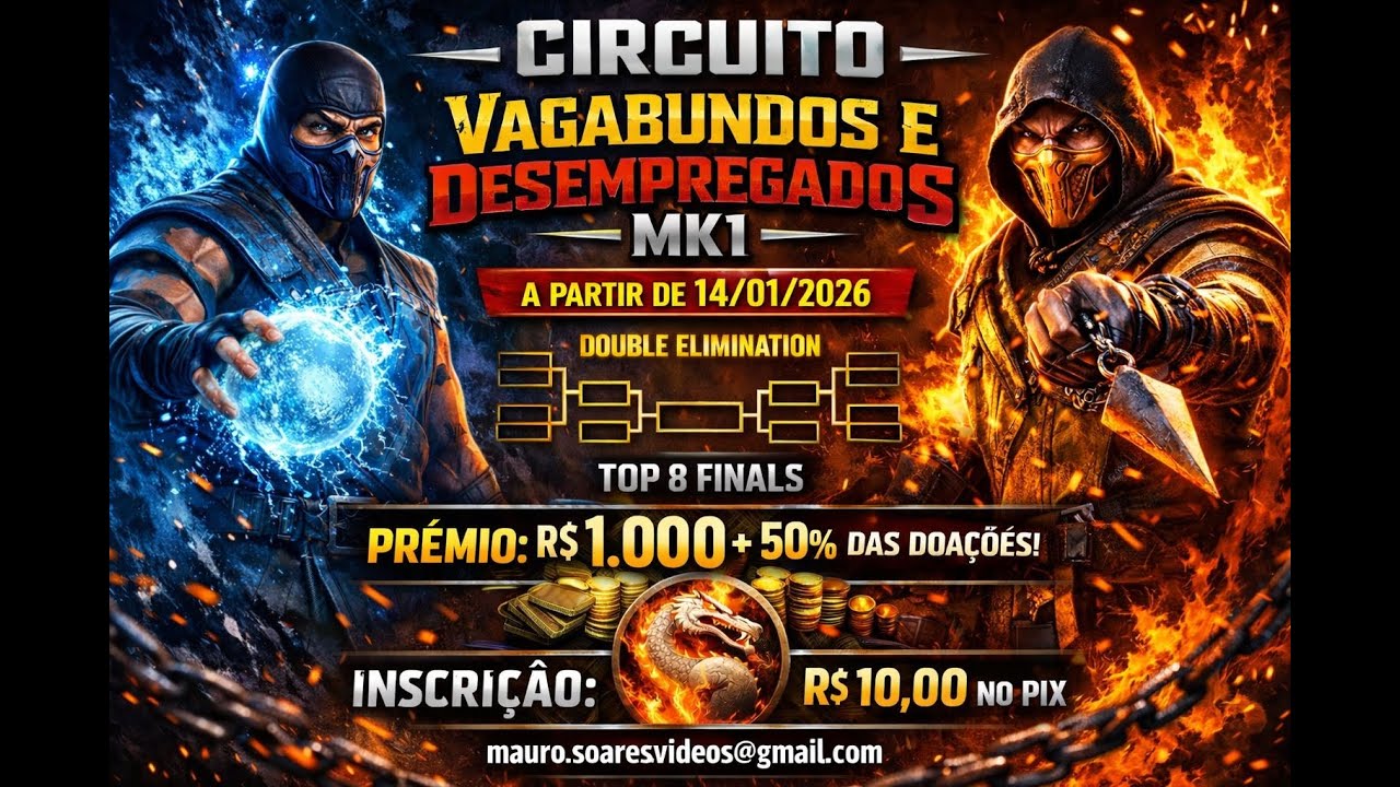 Mortal Kombat 1 -  Circuito Vagabundos & Desempregados (Etapa 8)