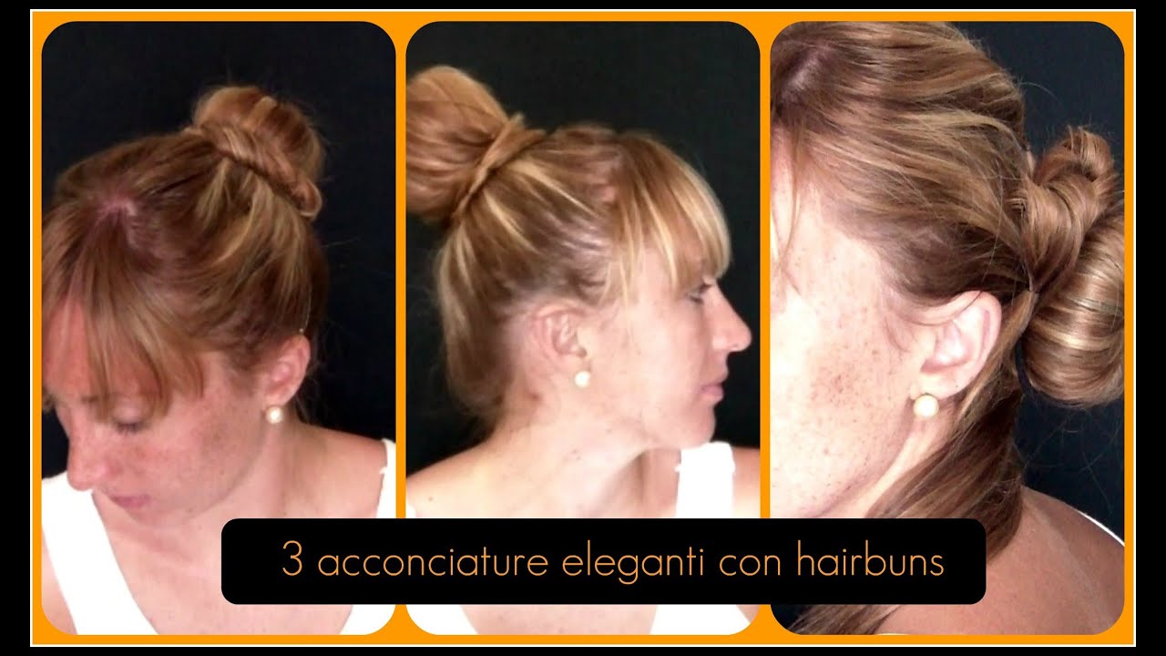 CIAMBELLE PER CAPELLI: Tre Acconciature Eleganti