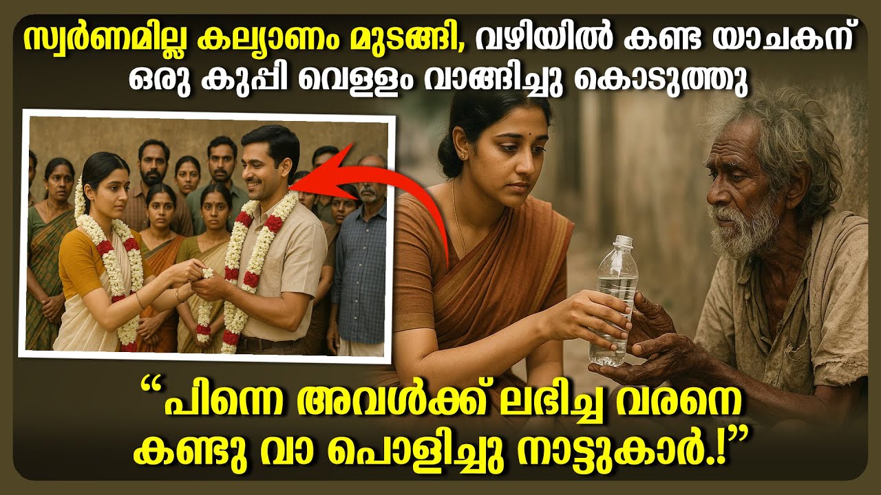 സ്വർണമില്ല കല്യാണം മുടങ്ങി! യാചകന് വെള്ളം വാങ്ങിക്കൊടുത്തു, വരനെ കണ്ട് നാട്ടുകാർ ഞെട്ടി.!