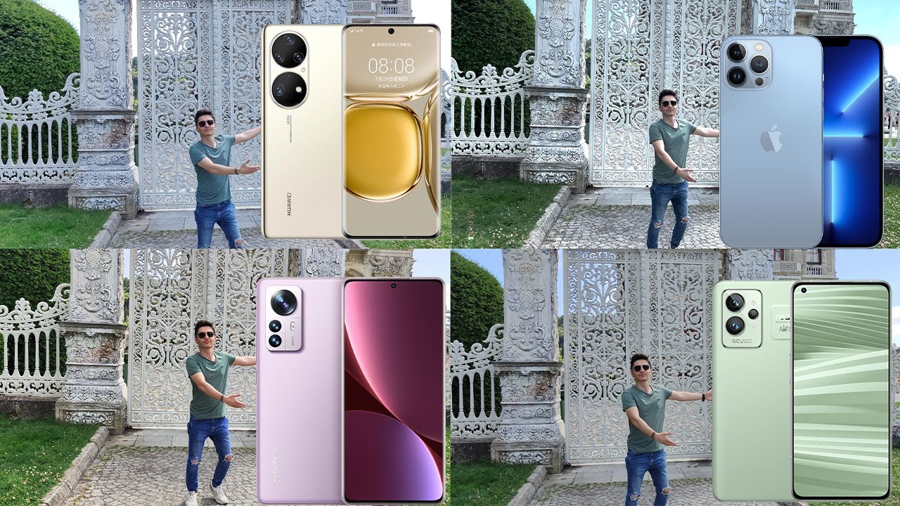 iPhone 13 Pro vs. Xiaomi 12 Pro vs. Huawei P50 Pro vs. realme GT 2 Pro video kıyaslama