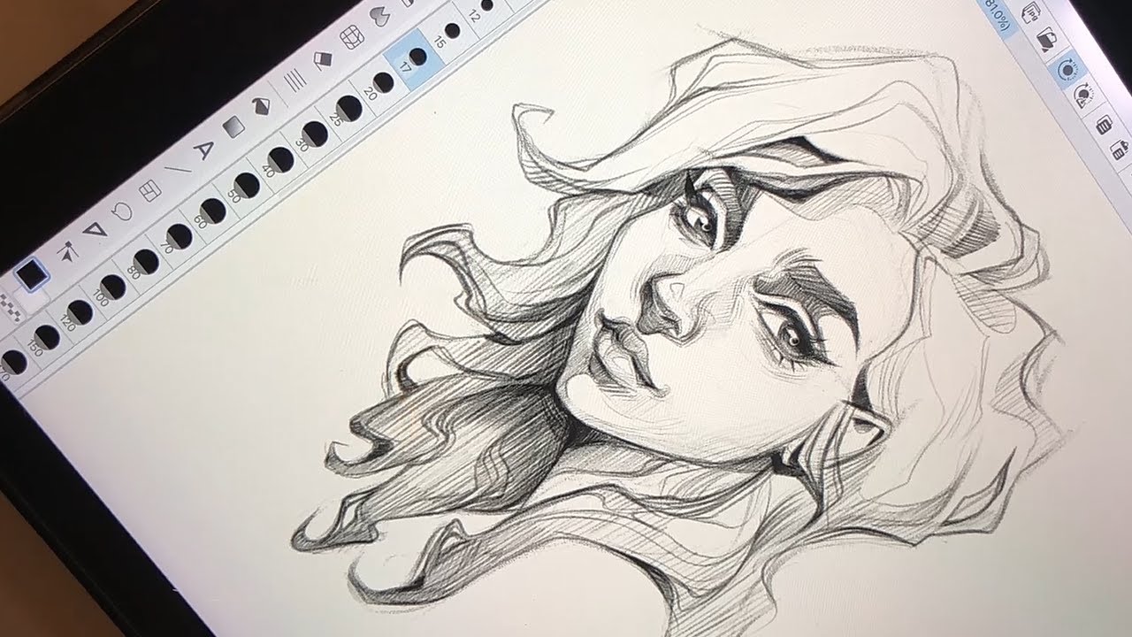 Loish Style Study | Time skip process | Drawing ASMR ?