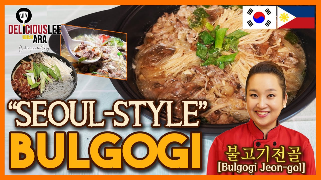[Easy Korean Recipe in Tagalog]  BULGOGI JEON-GOL (aka Bulgogi Brother's Seoul-Style Bulgogi)