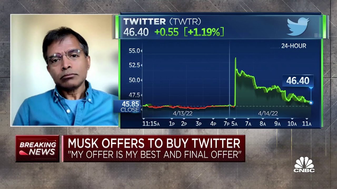 We shouldn't think of Twitter as some national treasure that needs to be saved: NYU's Damodaran