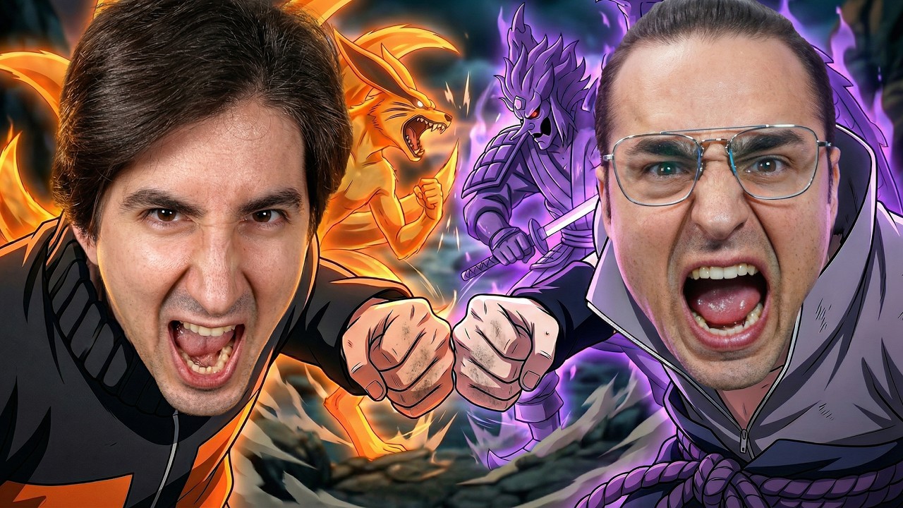 La SFIDA che mi ha fatto URLARE e SPAVENTARE i VICINI 👀 Gioseph vs Tuberanza su Naruto