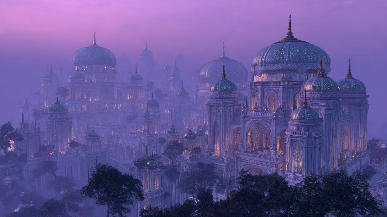 Enter the Lilac Palace of Fantasy | A 4K Tour Through Pastel Elegance & Royal Charm