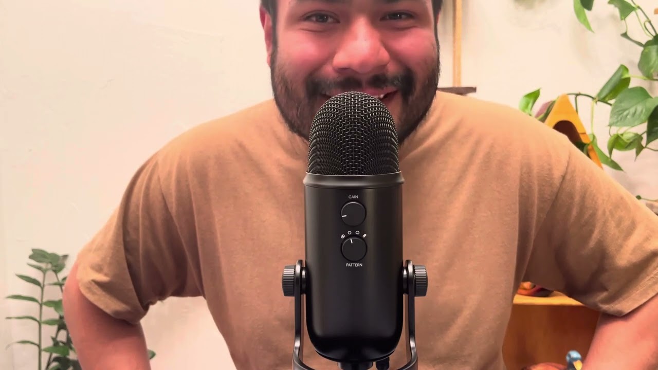 I’m back! Back again with a Blue Yeti microphone | ASMR