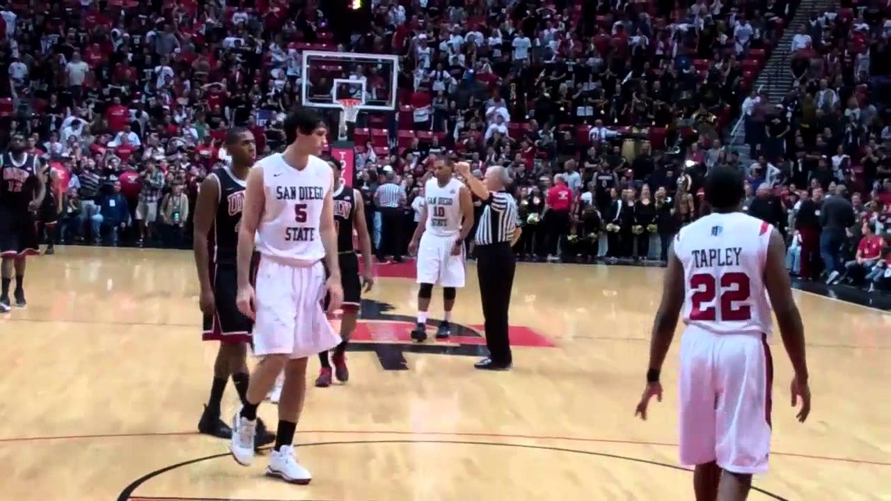 SDSU Aztec Basketball Buzzer Beater Win vs UNLV: 01.14.12