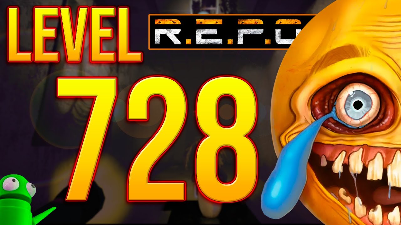 I beat R.E.P.O. level 728 staying in the C.A.R.T. the WHOLE LEVEL