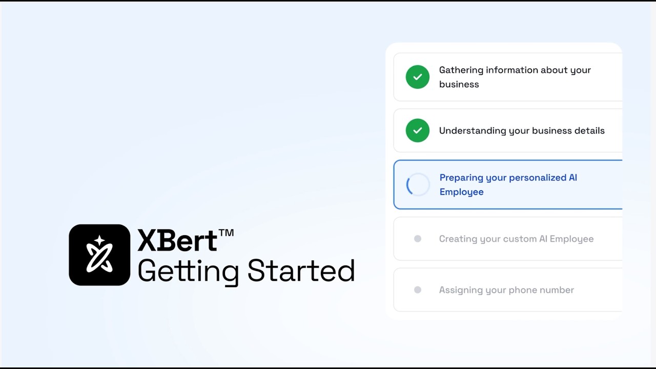 How to Set Up Your AI Receptionist with XBert