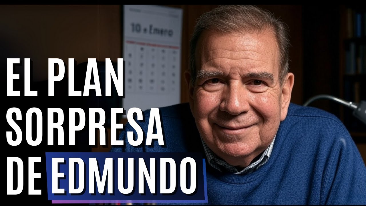 Edmundo González: “Tengo un plan sorpresa”