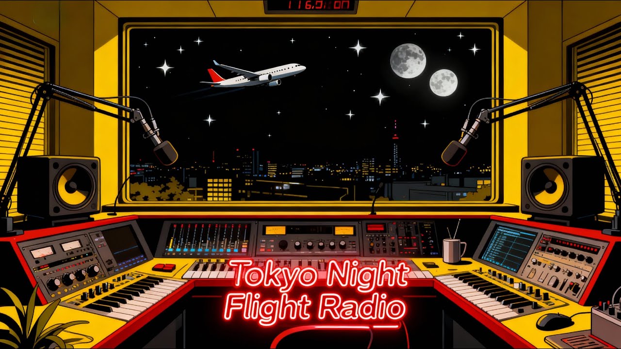# 175 Tokyo Night Flight Radio | Lo-fi World Fusion Grooves | Cross-Cultural Soundscape