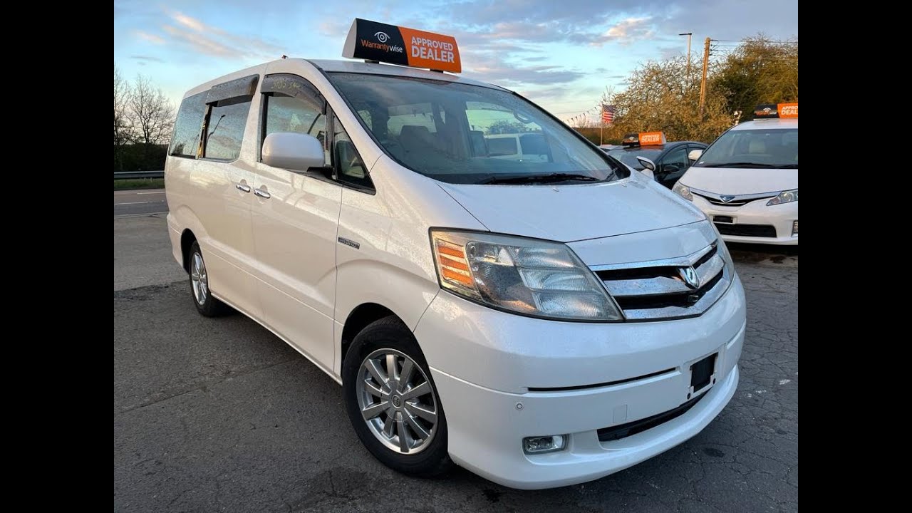 Toyota Alphard Hybrid 2007 Fully Loaded Luxury MPV 8 Seater London And Birmingham