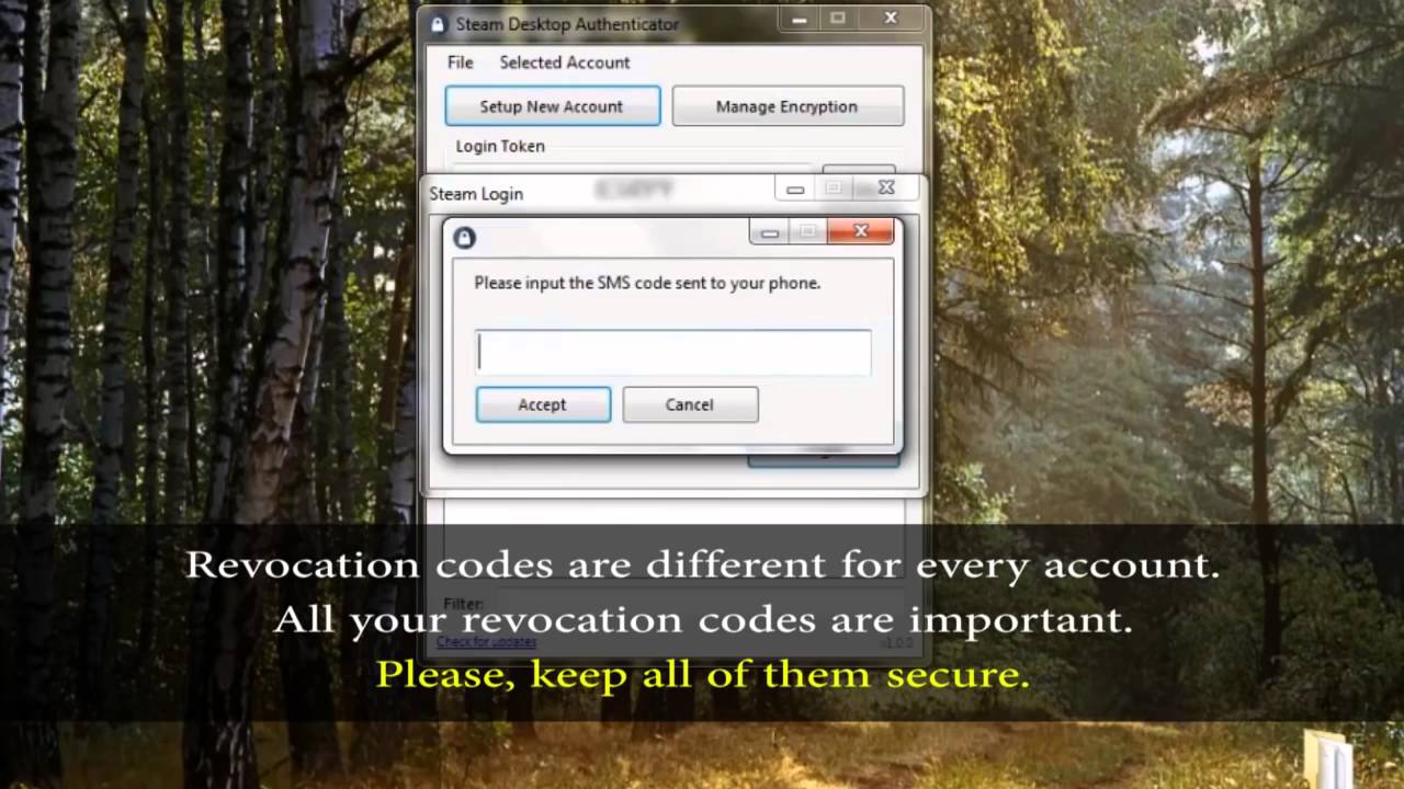 How to use Steam Desktop Authenticator +FAQ Tutorial
