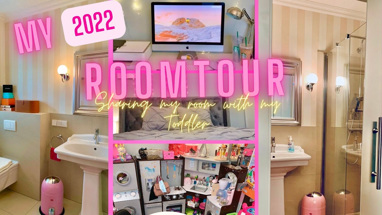 ROOM TOUR 2022 | Sharing a Room with a Toddler | Young Single Mom