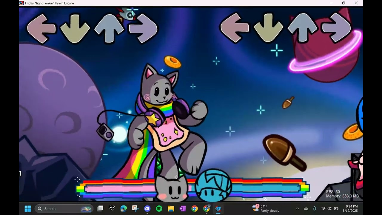 Nyan Cat Mod in FNF!