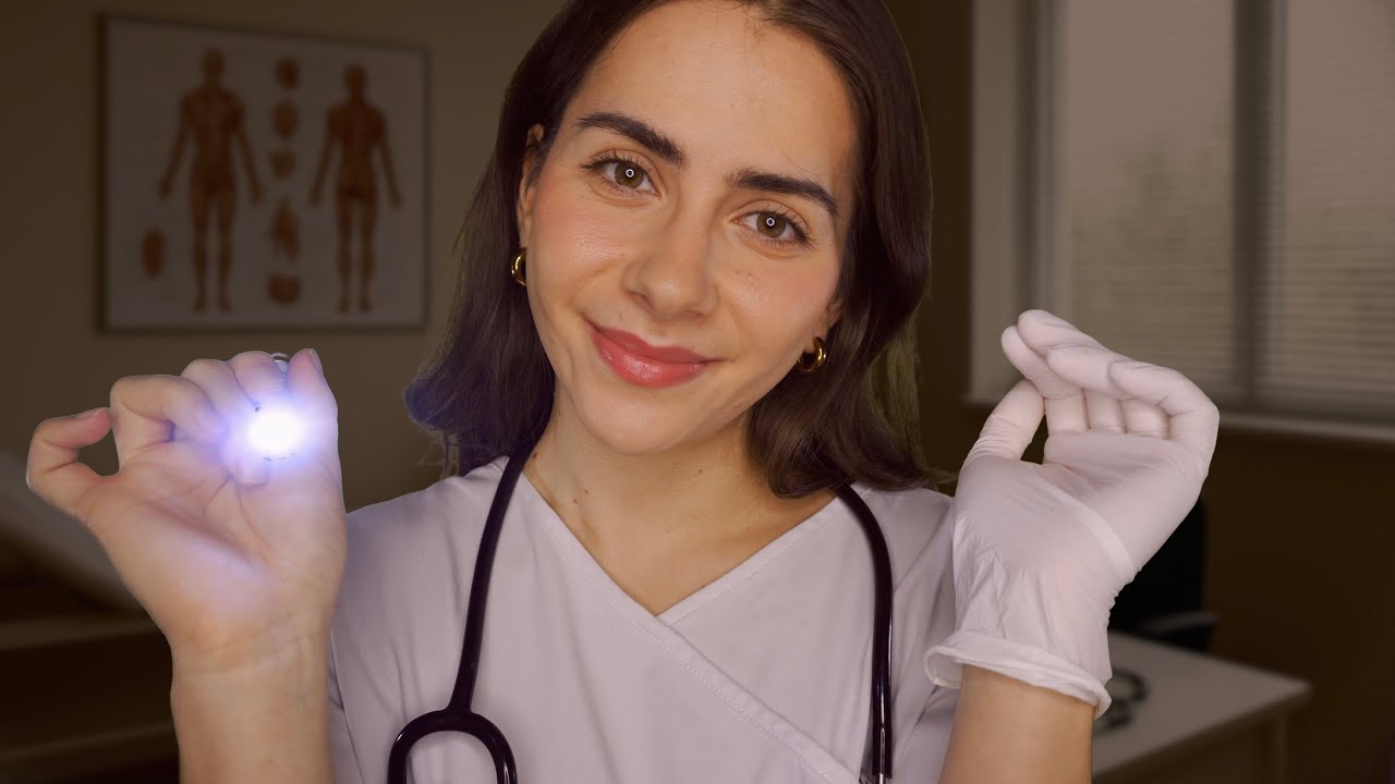 Hautarzt Untersuchung ASMR 😴 Einschlafen garantiert.