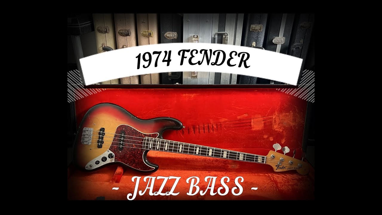 1974 FENDER JAZZ BASS - Andy's Vintage Guitars