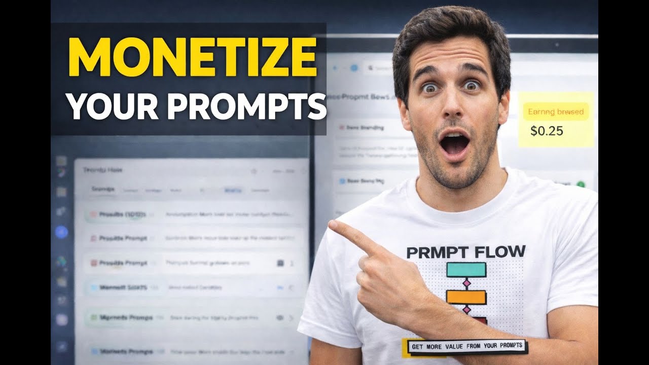 How to Monetize Your Prompts (Without Selling Anything)