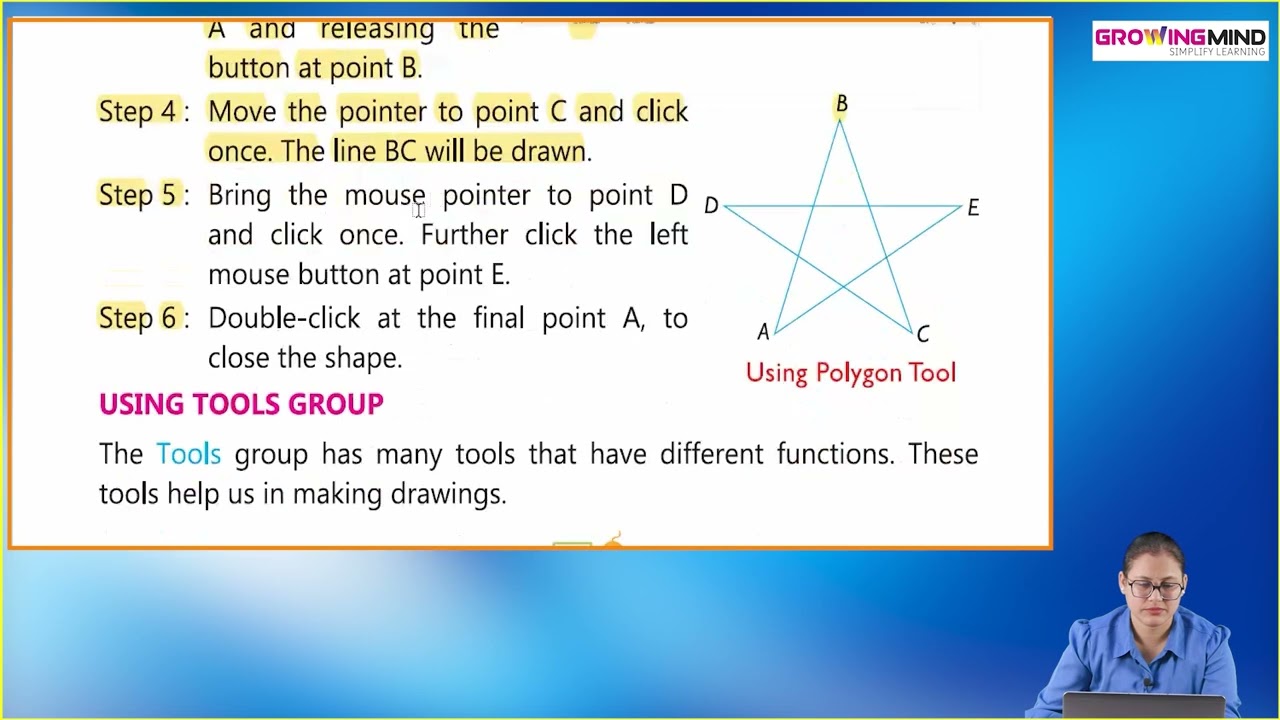 Ch 6 | Fun with MS Paint | Let's Log On | Class 02 | Growing Mind | For children
