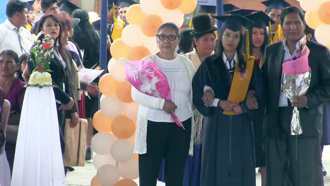 PROMOCIÓN 2018 - U.E TUDELA TAPIA cochabamba 1