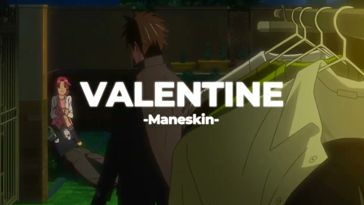 👑Valentine - Maneskin (Slowed+Reverb)