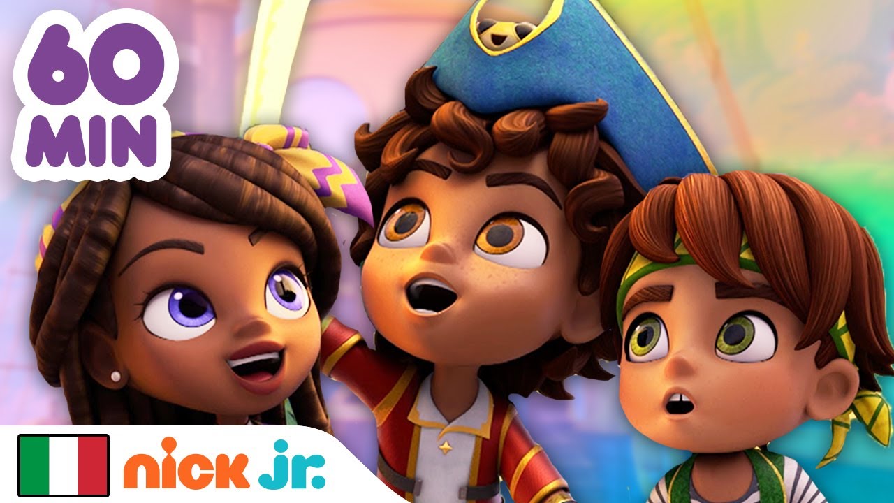 Santiago dei Mari | 1 ORA delle Pi&ugrave; Coraggiose Avventure di Santiago e Lorelai | Nick Jr.