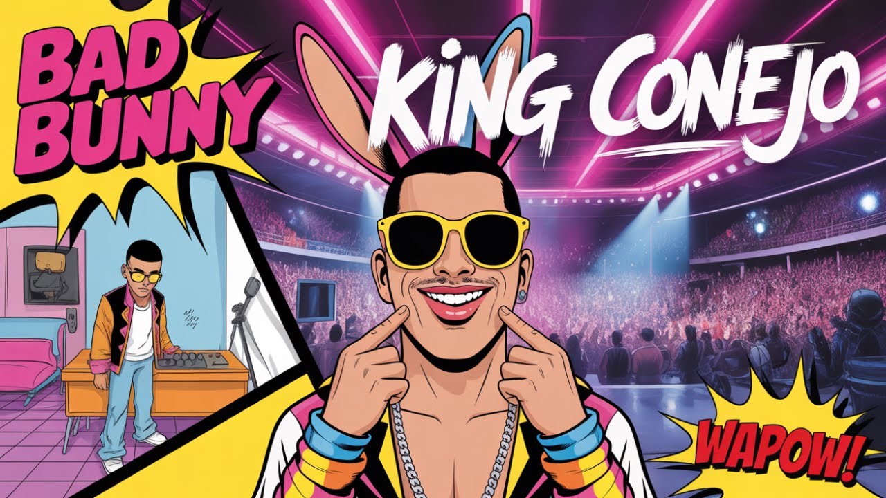 Bad Bunny: The Icon Who Defied All Rules (Comic Bio)