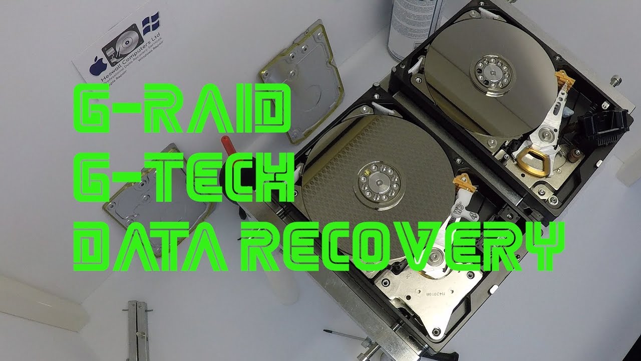 G Tech G RAID Western Digital Data Recovery Liverpool