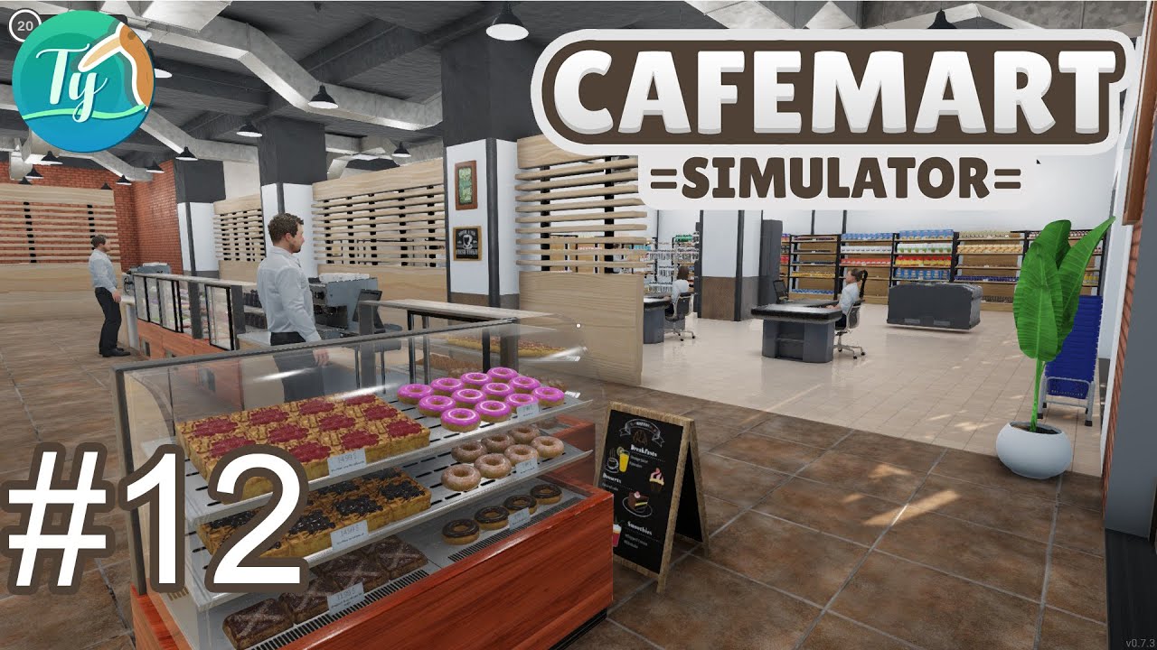 Cafemart Simulator#12: Grosse MAJ, le restockeur et le caissier de café débarquent