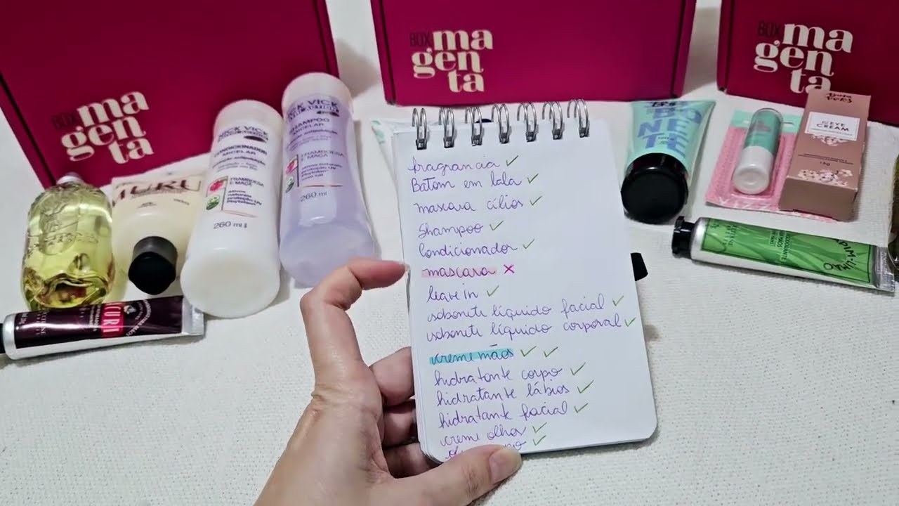 Box Magenta 2024 o que recebi em 3 meses de assinatura
