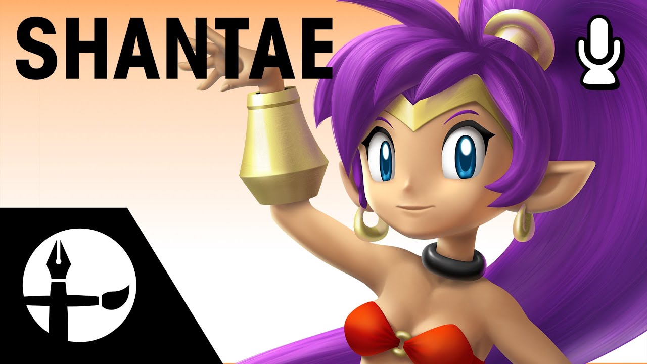 Shantae Smashified - Time Lapse Painting (Commentary with Chris & Thanael)