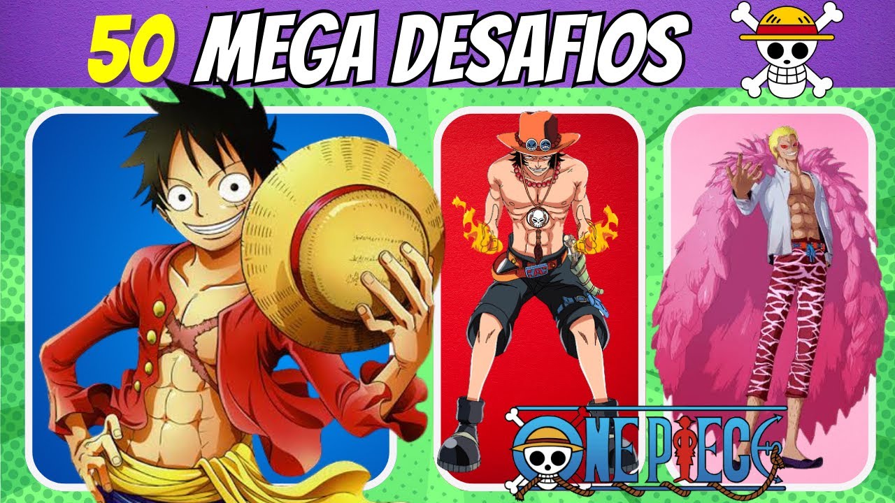 SUPER QUIZ ONE PIECE | 50 MEGA PERGUNTAS | Só 1% dos fãs vão acertar tudo #animequiz #onepiecequiz