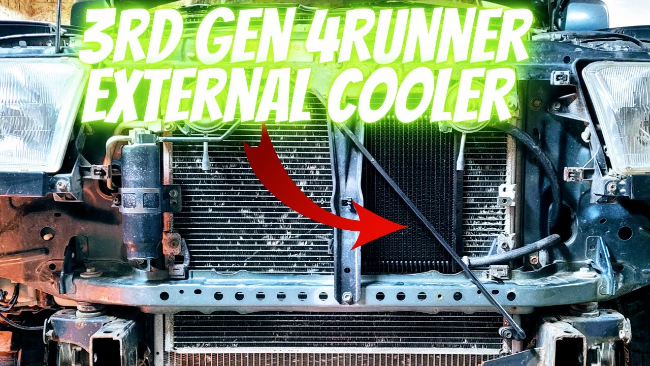 External transmission cooler on 3rd gen 4runner