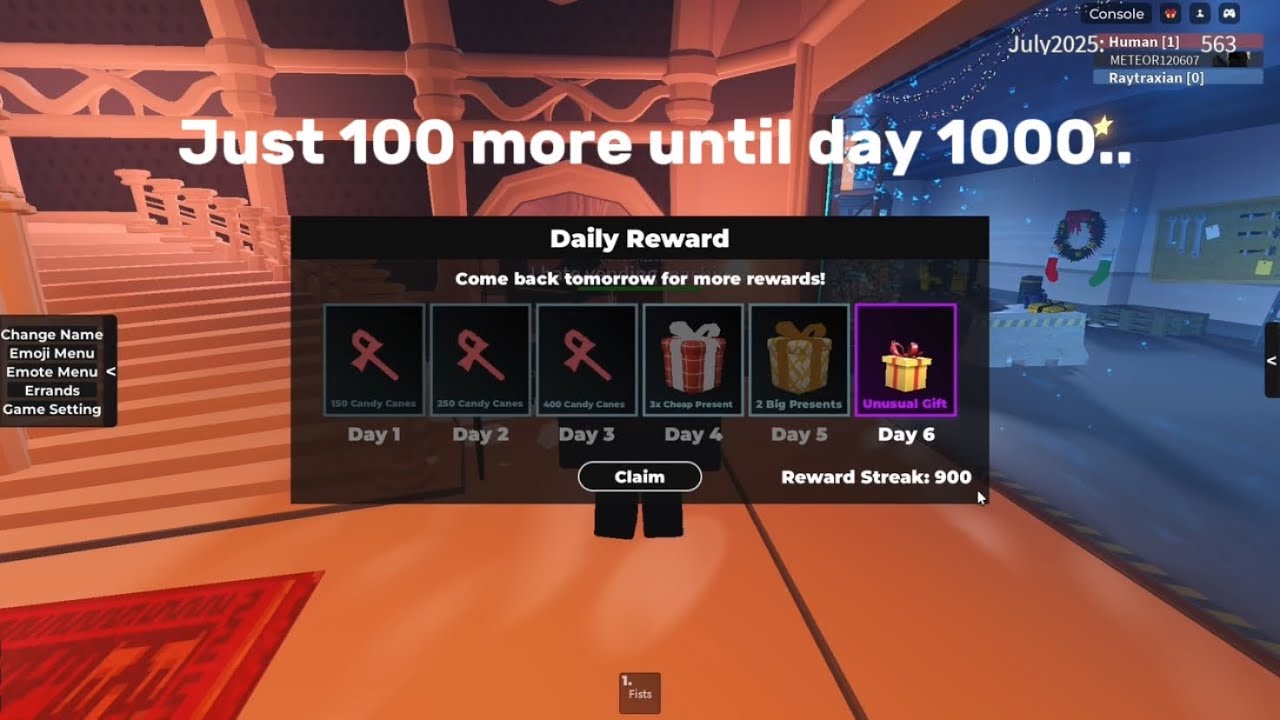 (Kaiju paradise) 900 day reward streak!!!
